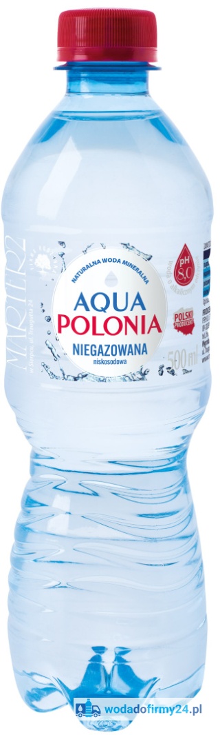 Woda Aqua Polonia 0,5L Niegazowana Paleta1368 szt. - 0,95zł/szt netto