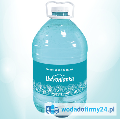 Paleta wody Ustronianka 5 L 160 szt.