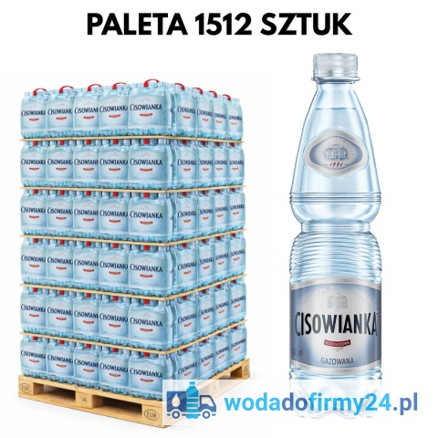 Cisowianka 0,5L gazowana – hurtowa dostawa do firm i hoteli