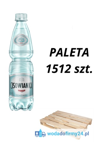 Woda Cisowianka niegazowana 0,5L – Paleta wody 1512 szt. - 1,57zł/szt. netto