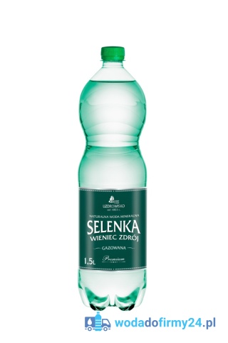 Woda Gazowana Selenka 1,5L – Paleta 504 szt. | Cena Hurtowa 1,35 netto