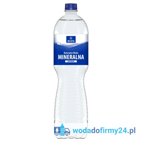 Naturalna Woda Mineralna Ustronianka 1,5L gazowana - paleta wody 504szt.