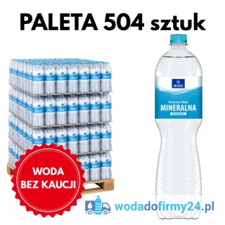 Naturalna Woda Mineralna Ustronianka 1,5L niegazowana - Paleta 504szt.